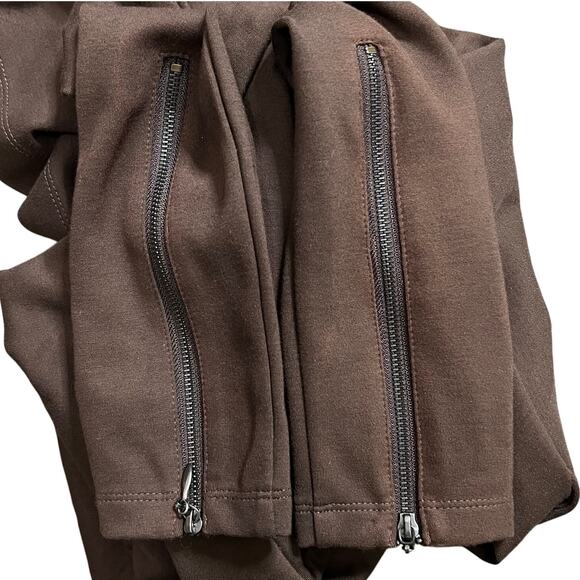 Boston Proper Dress XS Women Brown Turtleneck Minimalist Long Sleeve Ponte New - Picture 9 of 9